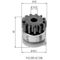 Pinion electromotor MAGNETI MARELLI