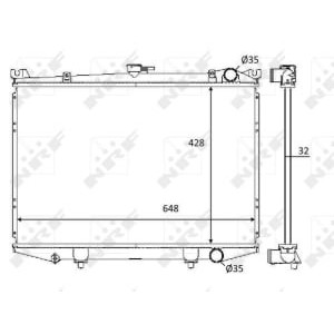 Radiator, racire motor NRF