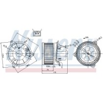 Ventilator, habitaclu NISSENS