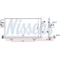 Condensator, climatizare NISSENS