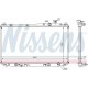 Radiator motor NISSENS HONDA CIVIC VII 1.4/1.6/1.7 Inaltime 350mm Latime 660mm Grosime 17mm Aluminiu Plastic