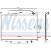 Radiator, racire motor NISSENS