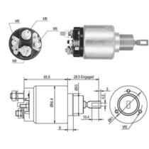 Solenoid, electromotor MAGNETI MARELLI