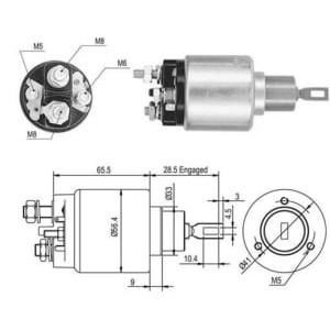 Solenoid, electromotor MAGNETI MARELLI