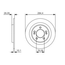 Disc frana BOSCH