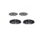 Set placute frana fata BOSCH pentru SUBARU TREZIA, TOYOTA AURIS, COROLLA, PRIUS PLUS, RAV 4 III, URBAN CRUISER, VERSO S 1.3-2.5