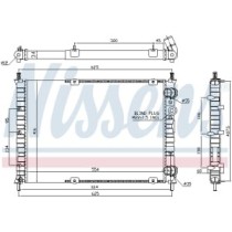 Radiator, racire motor NISSENS