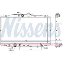 Radiator, racire motor NISSENS