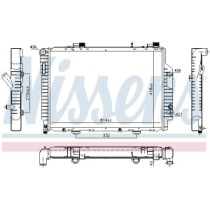 Radiator, racire motor NISSENS