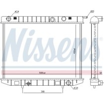 Radiator, racire motor NISSENS