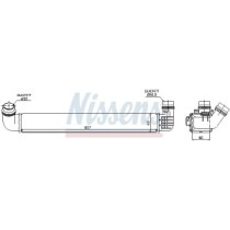 Intercooler, compresor NISSENS