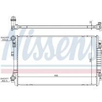 Radiator, racire motor NISSENS