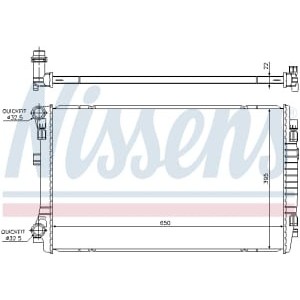 Radiator, racire motor NISSENS