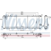 Radiator, racire motor NISSENS