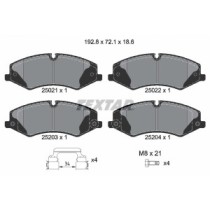 Set placute frana,frana disc TEXTAR