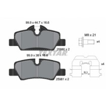 Set placute frana,frana disc TEXTAR