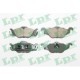 Set placute frana fata LPR pentru CHEVROLET CORSA, OPEL ASTRA G, ASTRA G CLASSIC, ASTRA G/KOMBI, ZAFIRA A 1.2-2.2D 08.94-12.09