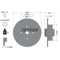 Disc frana TEXTAR