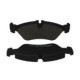 Set placute frana spate LPR pentru MERCEDES G (W460, W461, W463), SPRINTER 2-T, 3-T, 4-T; VW LT 28-35 I 2.0-Electric 54.8mm x 156.4mm x 18.5mm