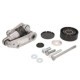 Set reparatie brat tensionare curea trapezoidala INA V-nervuri tensionare centura BMW 520i 525i 528i 89.09, diametru 70.0 mm, latime 26.0 mm