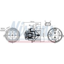 Ventilator, habitaclu NISSENS