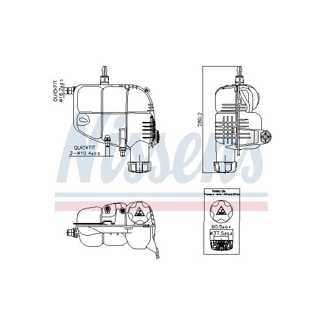 Vas de expansiune, racire NISSENS