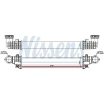 Intercooler, compresor NISSENS