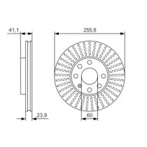 Disc frana BOSCH