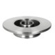 Disc frana BOSCH Spate Dreapta/Stanga 226.0 mm, Inaltime 71.5 mm, Grosime 9.9 mm, Diametru gaura 39.85 mm, 4 gauri pentru SEAT, VW