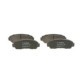 Set placute frana fata BOSCH pentru HONDA CR-V IV, CR-V V, ODYSSEY 1.5-3.5, inaltime 58.7 mm, latime 154.9 mm, grosime 18.5 mm