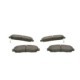 Set placute frana fata BOSCH pentru HONDA CR-V IV, CR-V V, ODYSSEY 1.5-3.5, inaltime 58.7 mm, latime 154.9 mm, grosime 18.5 mm