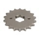 Pinion lant JT ZĘBATKI fata 18 dinti 9.0 mm latime 42.0 mm spatiere gauri montare 25.0 mm diametru poligon