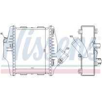 Intercooler, compresor NISSENS