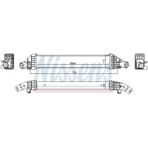 Intercooler, compresor NISSENS