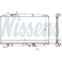 Radiator, racire motor NISSENS