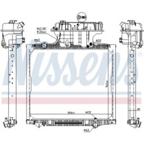 Radiator, racire motor NISSENS