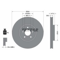 Disc frana TEXTAR