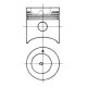 Piston KOLBENSCHMIDT 105mm STD pentru DEUTZ, FENDT 10, 100, 300, 60, 600, RENAULT 1000, 400, 500, 700, 80, 90, CERES, MX, R, XX-12, XX-14, XX-32, XX-34