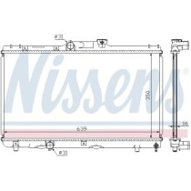 Radiator, racire motor NISSENS