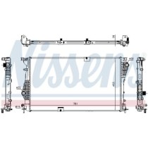 Radiator, racire motor NISSENS