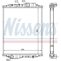 Radiator, racire motor NISSENS