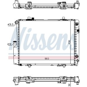 Radiator, racire motor NISSENS