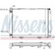 Radiator motor NISSENS MERCEDES 190 (W201) 2.5D Inaltime 574mm Latime 449mm Grosime 32mm Aluminiu Plastic Cimentata