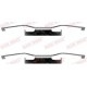 Set accesorii placute frana fata QUICK BRAKE pentru CHRYSLER VOYAGER IV, DODGE CARAVAN, FORD ESCORT III, ORION I, SIERRA 09.80-12.08