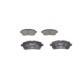 Set placute frana fata BOSCH pentru DAIHATSU MATERIA, SIRION; FORD FIESTA VI; SUZUKI SWIFT V, 51.4 mm x 125.8 mm x 16.4 mm