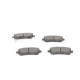 Set placute frana fata BOSCH pentru DAIHATSU MATERIA, SIRION; FORD FIESTA VI; SUZUKI SWIFT V, 51.4 mm x 125.8 mm x 16.4 mm