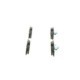 Set placute frana spate BOSCH cu instructiuni montare, lacat, tampon amortizare pentru MERCEDES C (C204), C T-MODEL (S204), C (W204), E (A207), E (C207)