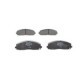 Set placute frana fata BOSCH pentru CHRYSLER PACIFICA, TOWN & COUNTRY, VOYAGER V, DODGE GRAND, FIAT FREEMONT, JEEP WRANGLER IV, LANCIA VOYAGER 2.0-3.6LPG