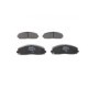 Set placute frana fata BOSCH pentru CHRYSLER PACIFICA, TOWN & COUNTRY, VOYAGER V, DODGE GRAND, FIAT FREEMONT, JEEP WRANGLER IV, LANCIA VOYAGER 2.0-3.6LPG