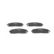 Set placute frana fata BOSCH pentru CHRYSLER PACIFICA, TOWN & COUNTRY, VOYAGER V, DODGE GRAND, FIAT FREEMONT, JEEP WRANGLER IV, LANCIA VOYAGER 2.0-3.6LPG